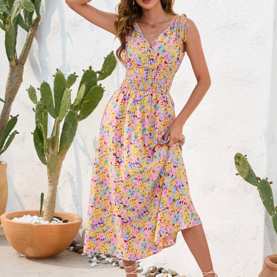 Orchid Boho Maxi Dress