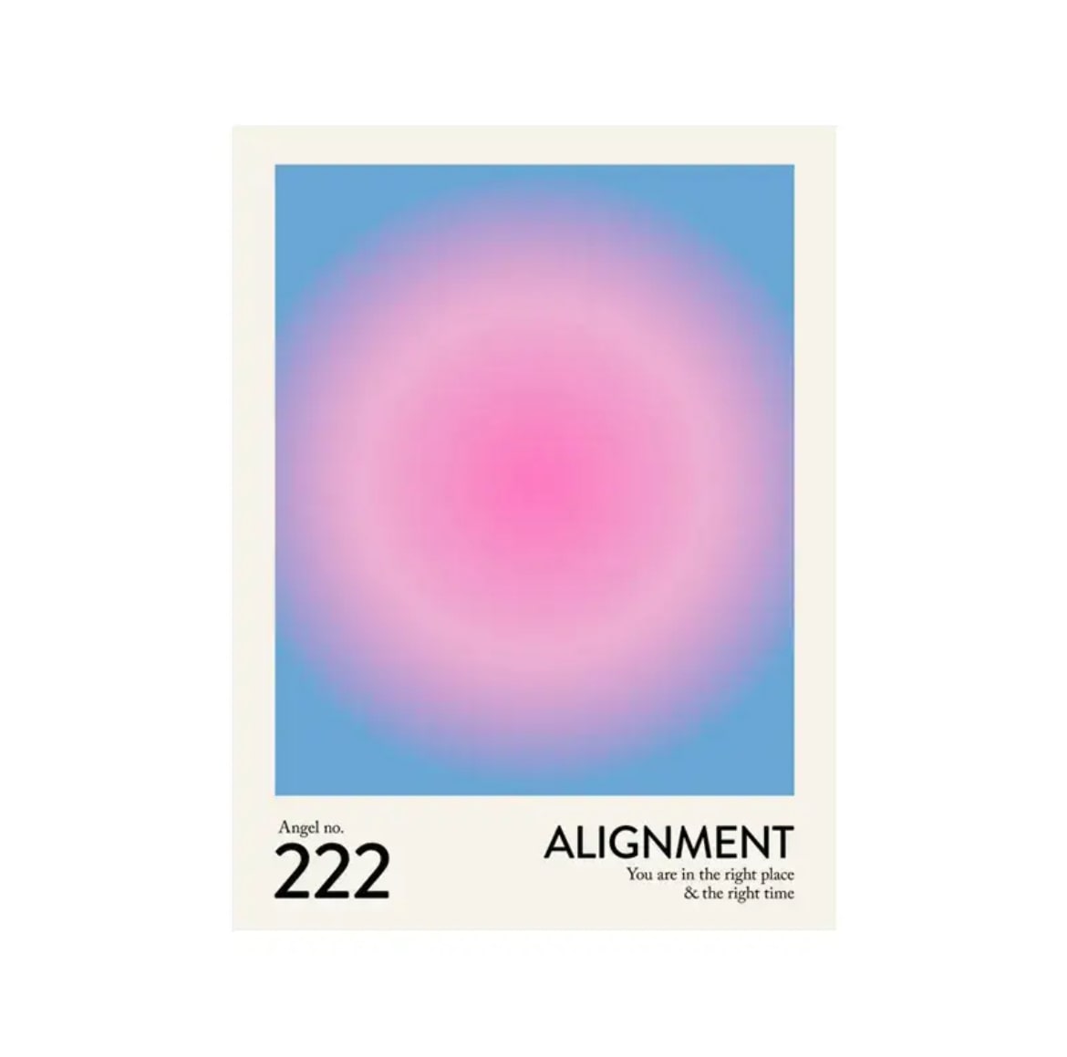 Angel Number Wall Poster