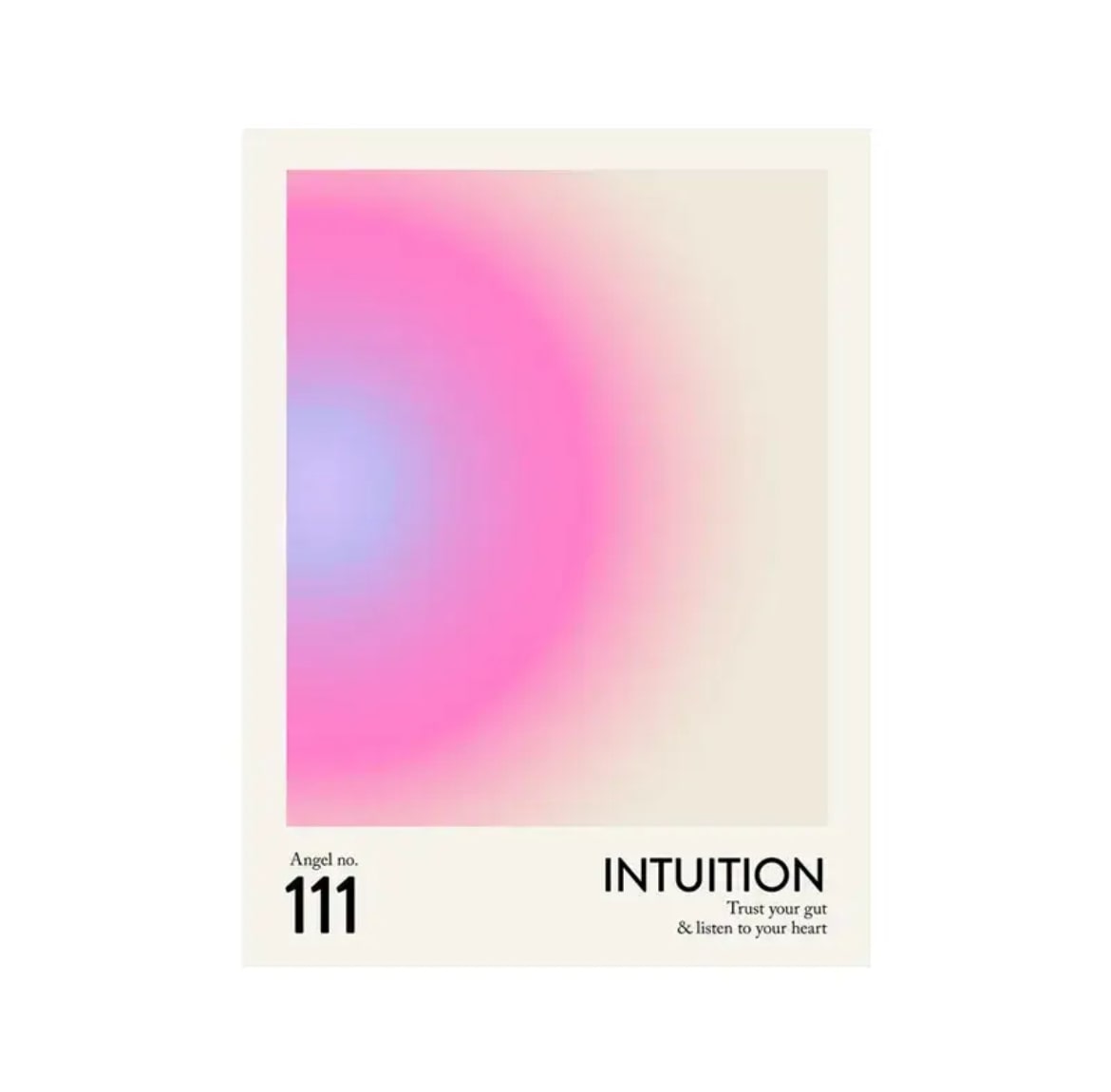 Angel Number Wall Poster