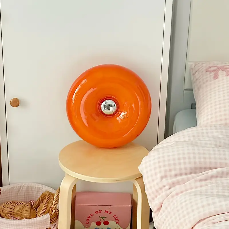 Vintage Donut Bauhaus Lamp