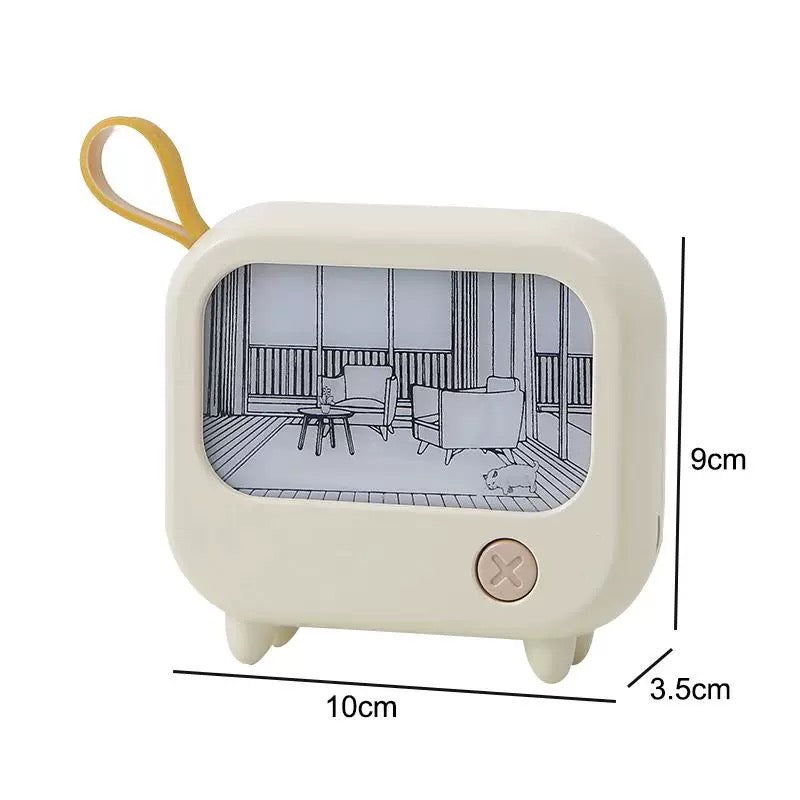 TV Painting Night Light