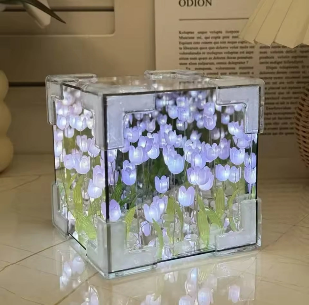 DIY Tulip LED Night Light