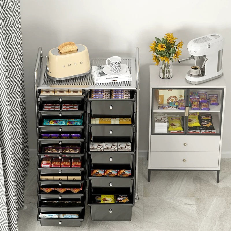Drawer Rolling Storage Cart