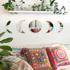 Witchcore Moon Phase Mirror Set