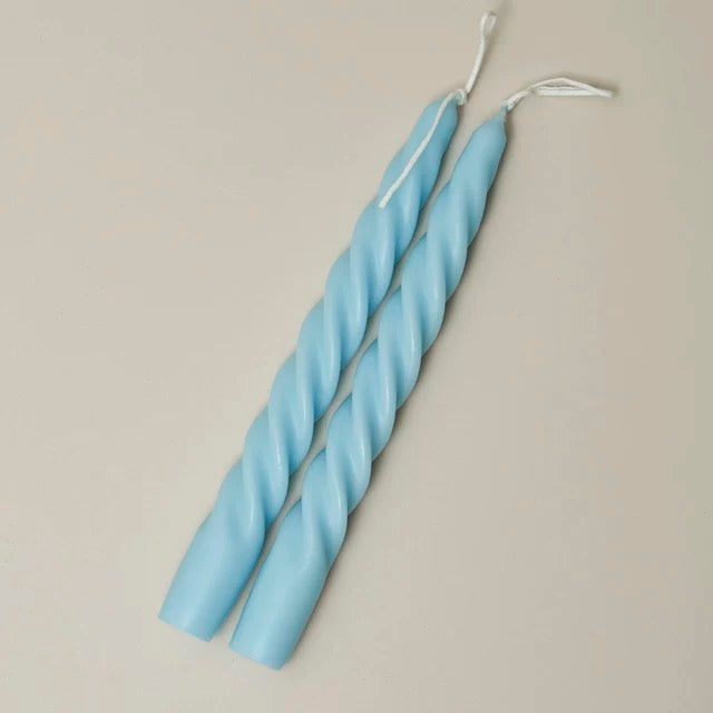 2 pc Spiral Candles