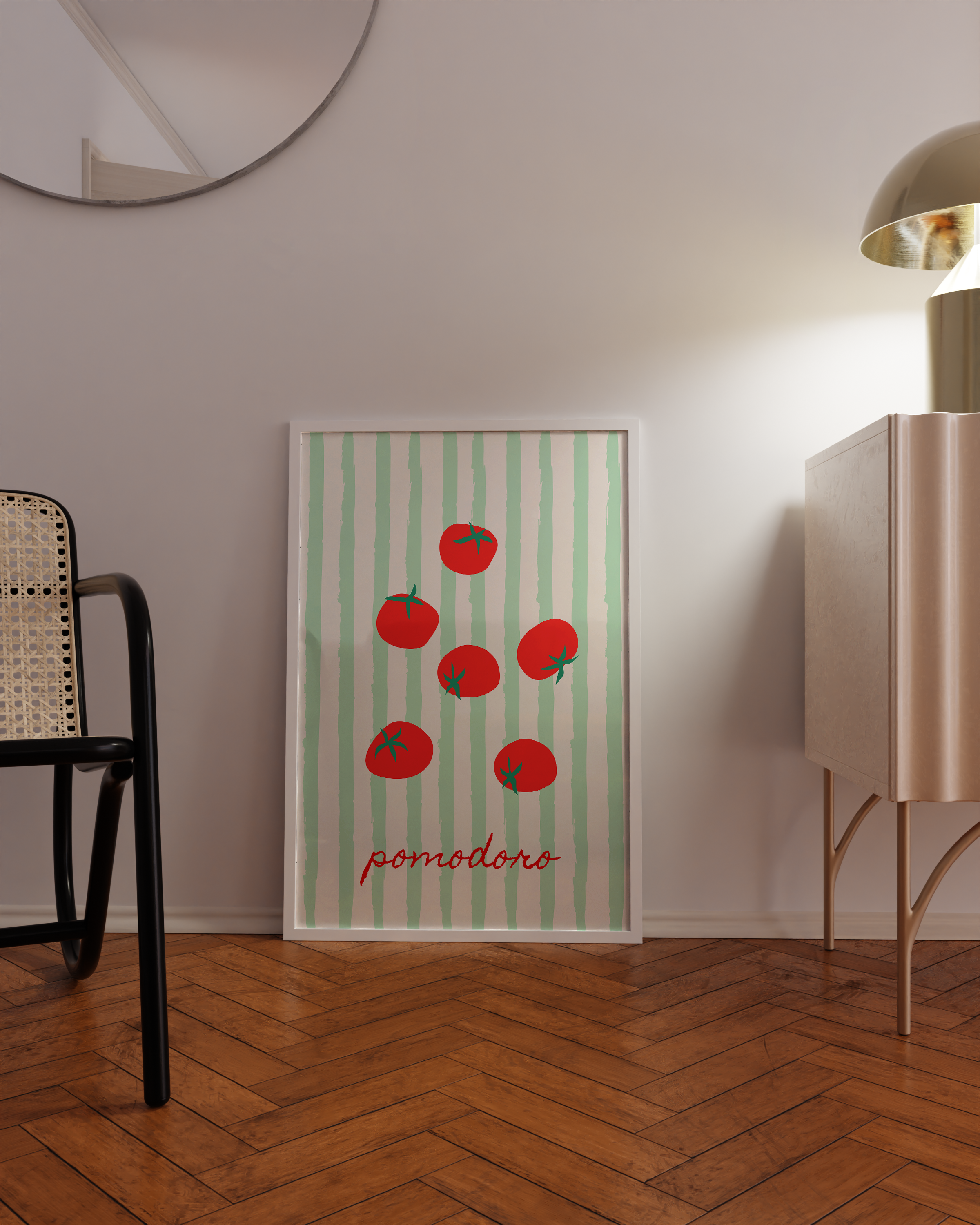 Italian Tomato Poster Set