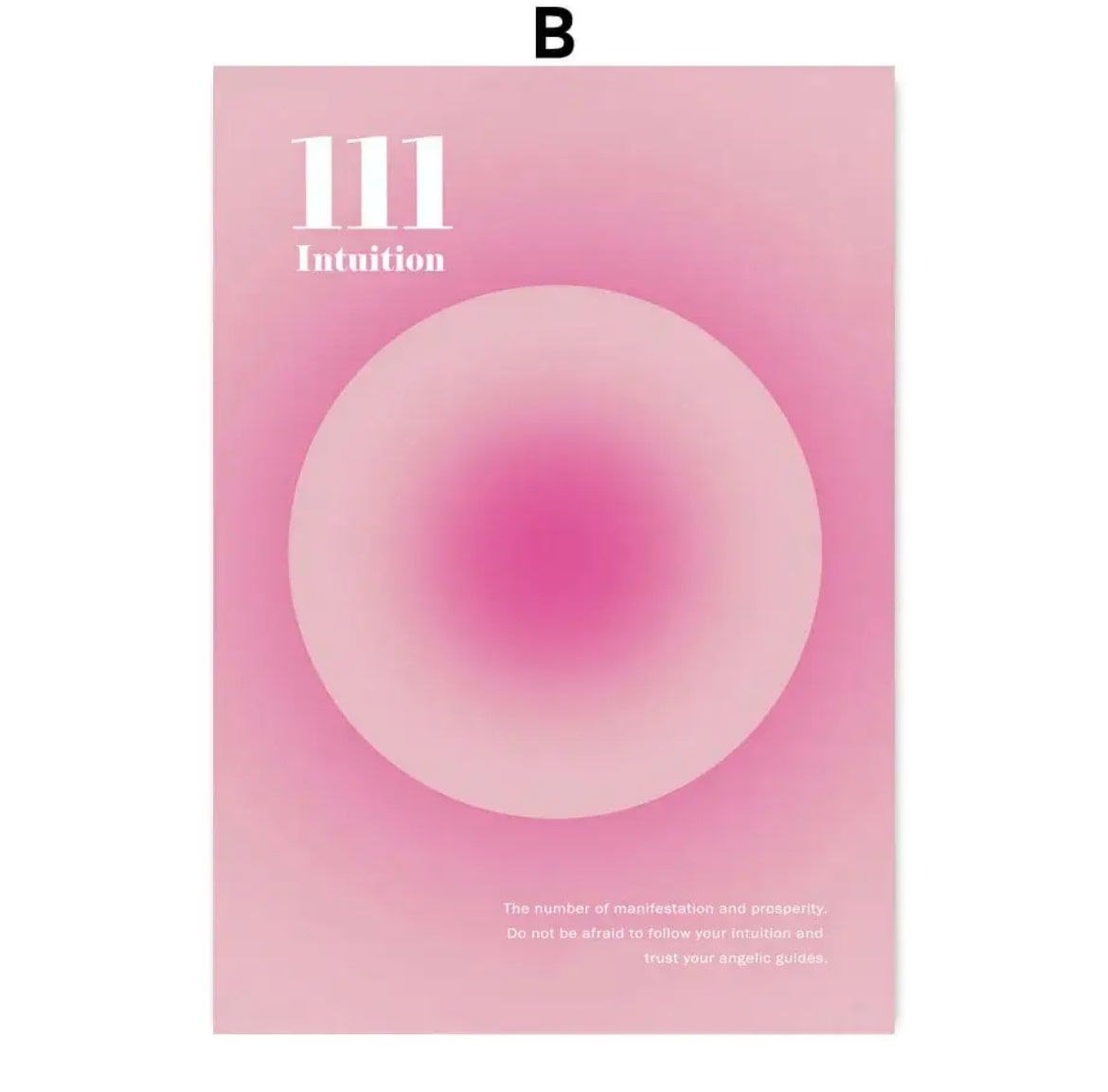 Angel Number Wall Poster