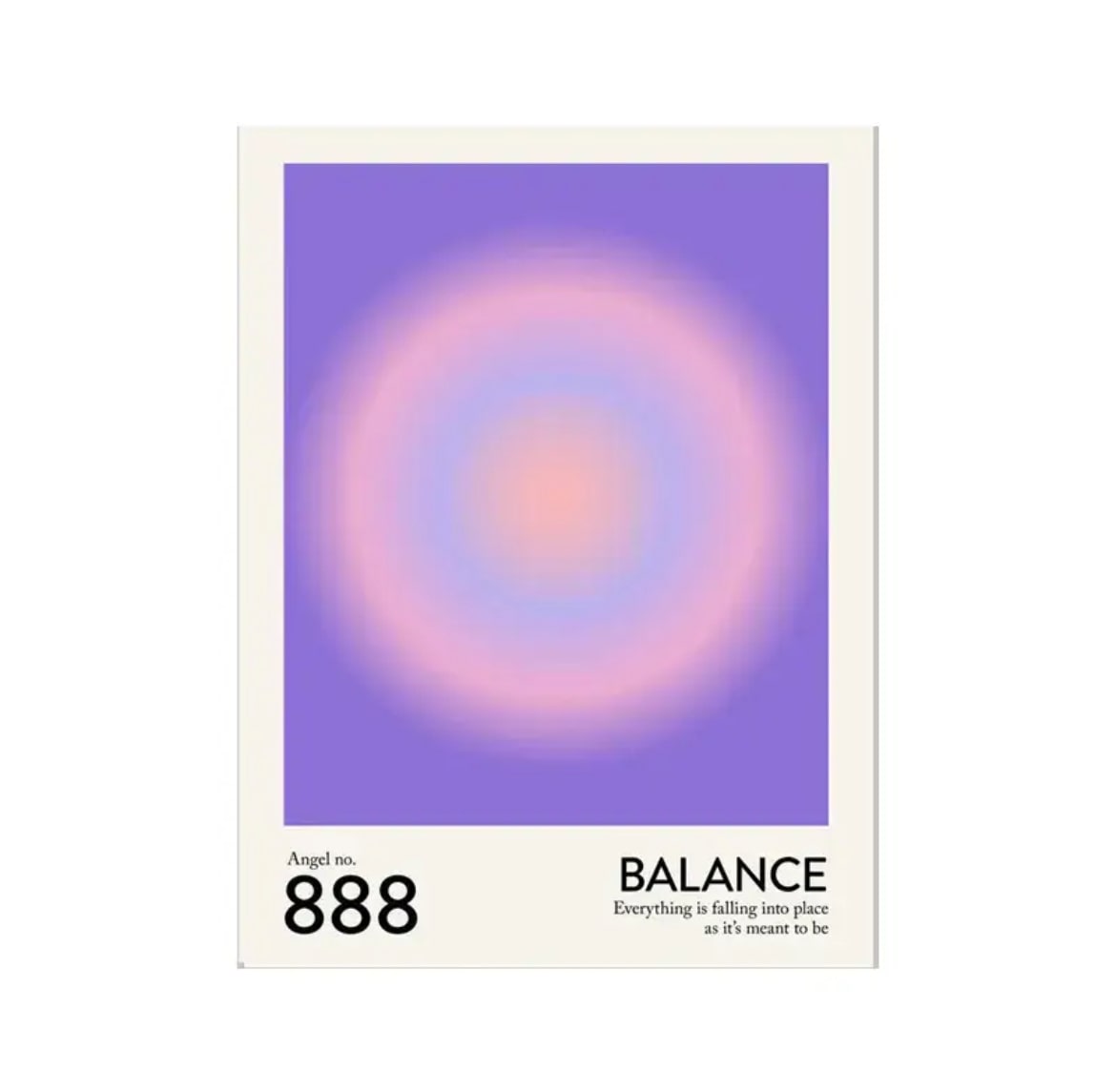 Angel Number Wall Poster