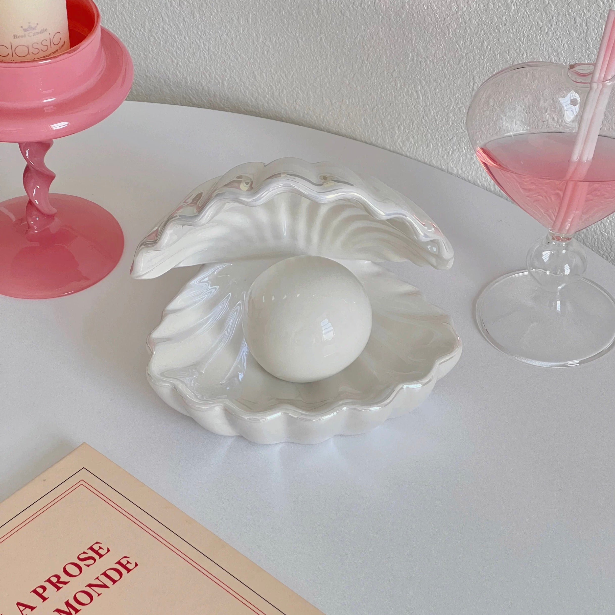 Ceramic Pearl Lamp