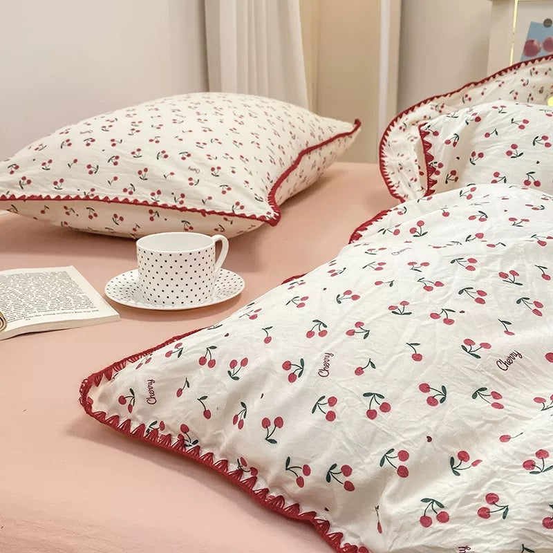 Cherry Soft Bedding Set