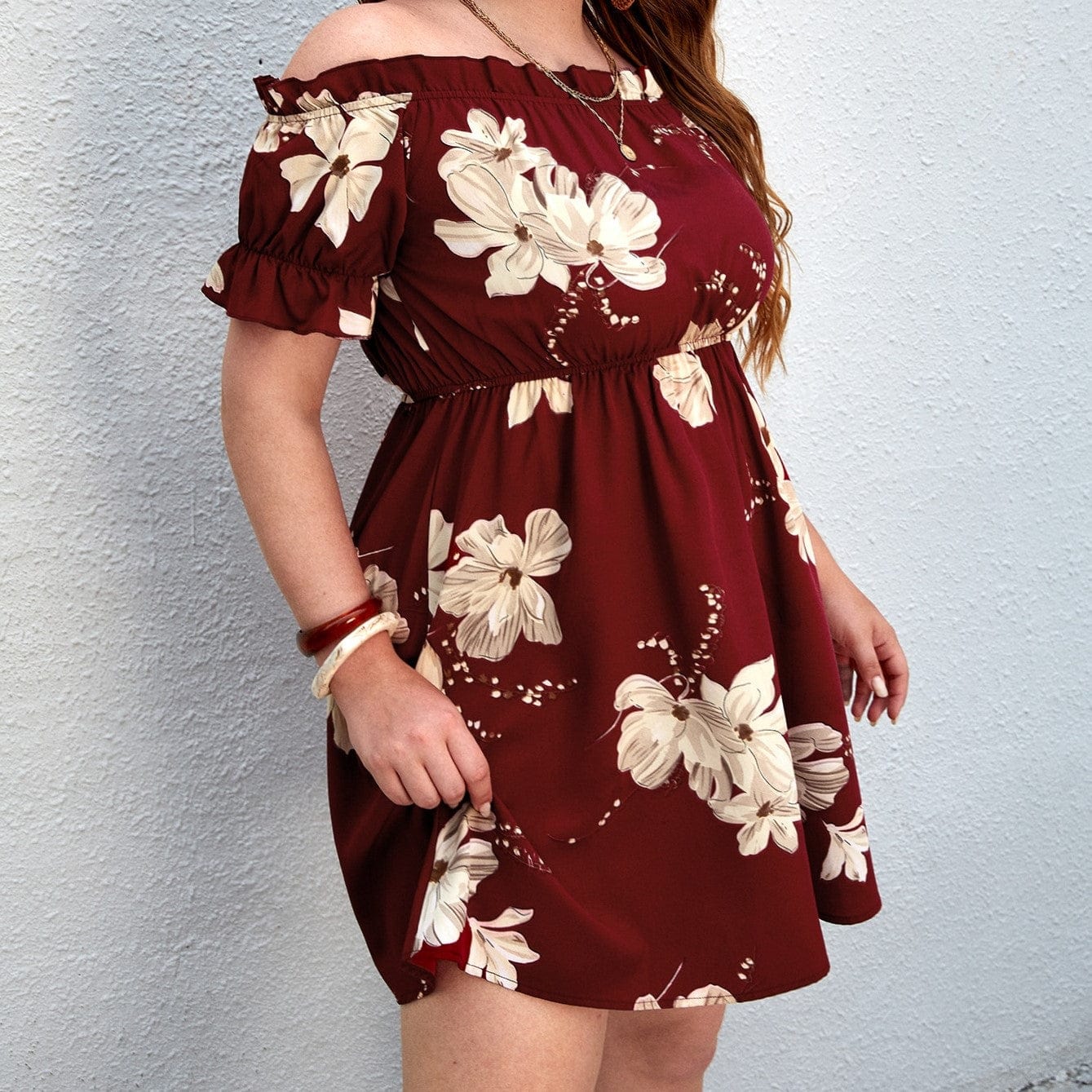 Plus Size Magdalena Midi Dress