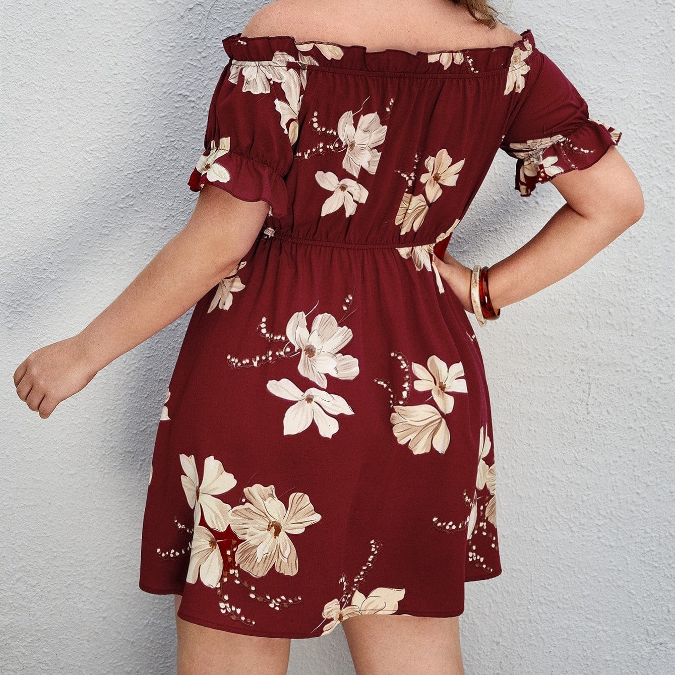 Plus Size Magdalena Midi Dress