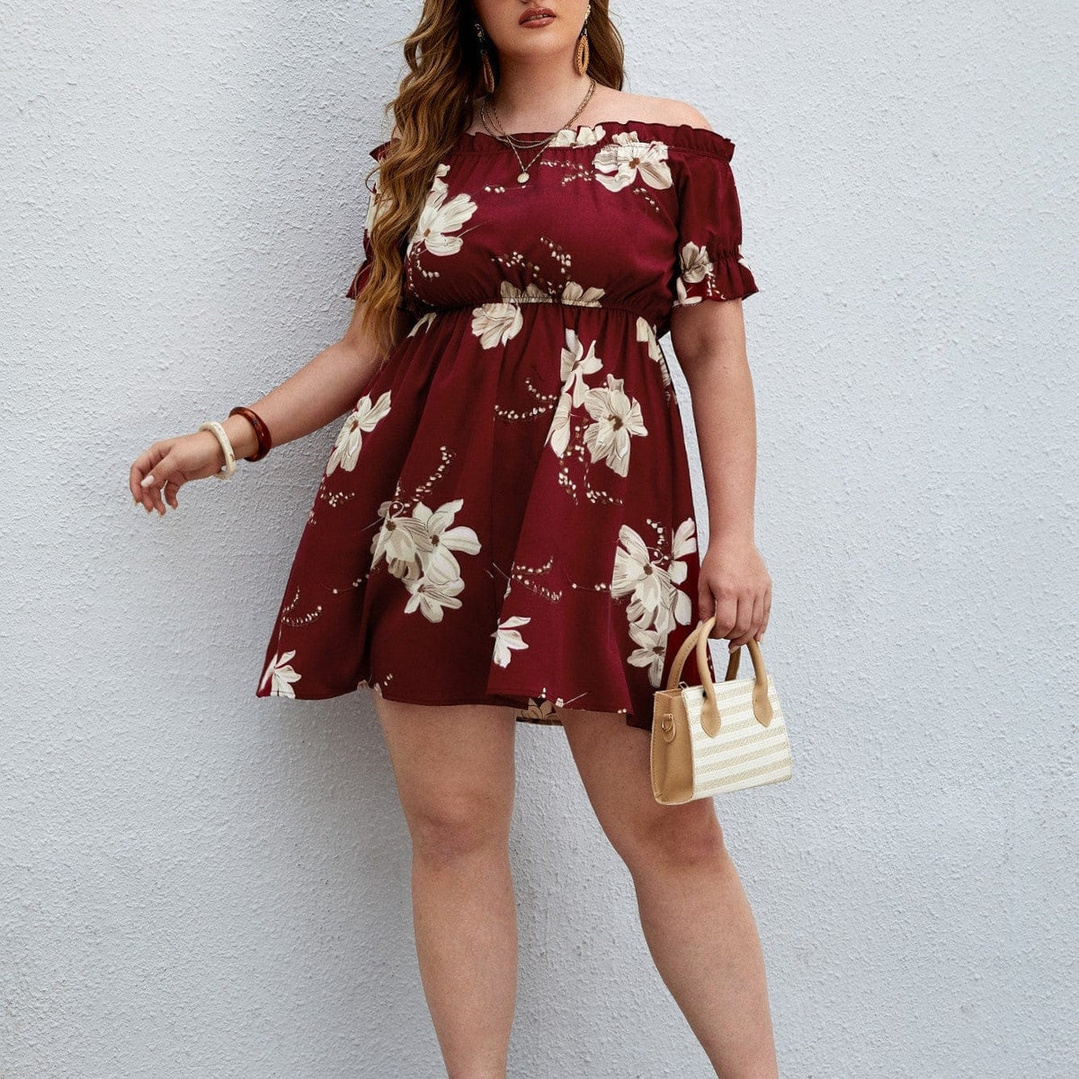 Plus Size Magdalena Midi Dress