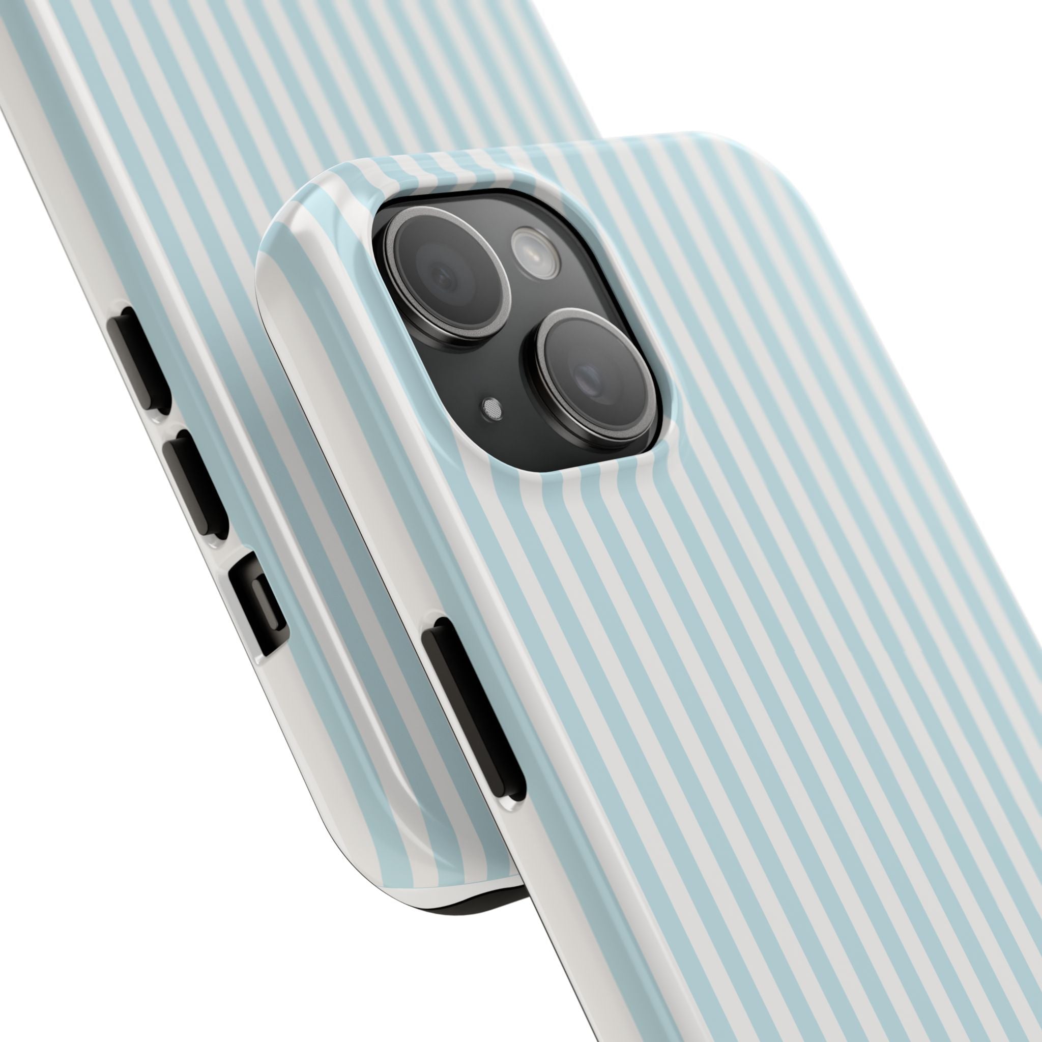 Blue Striped iPhone Case