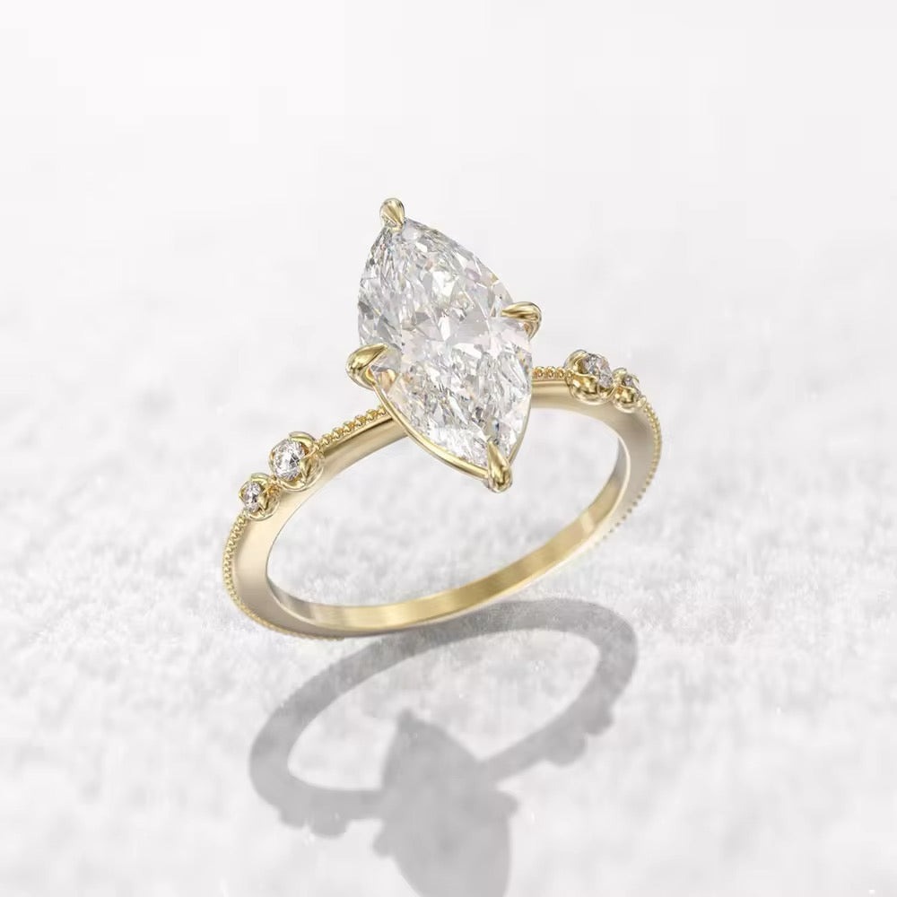 Aesthetic Crystal Ring