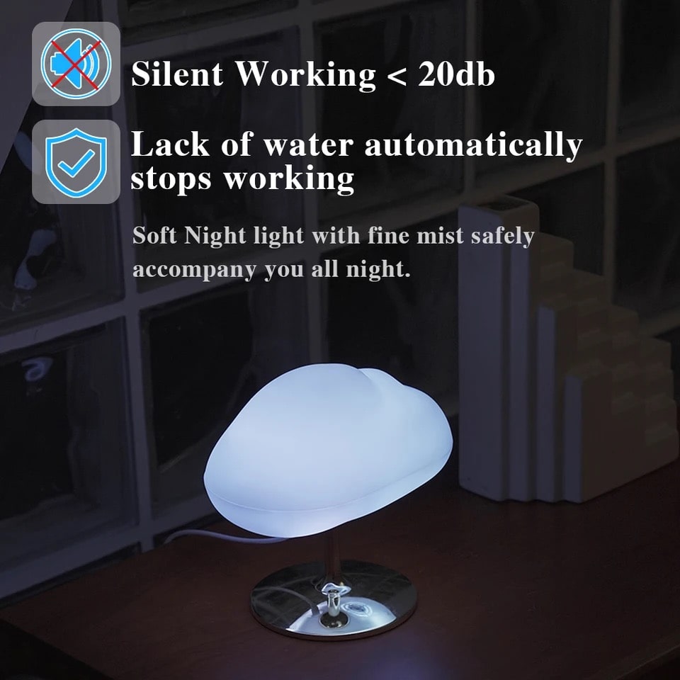 Cloud Lamp + Humidifier