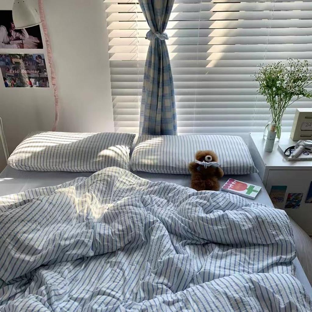 Coastal Stripes Duvet Cover - Yellow