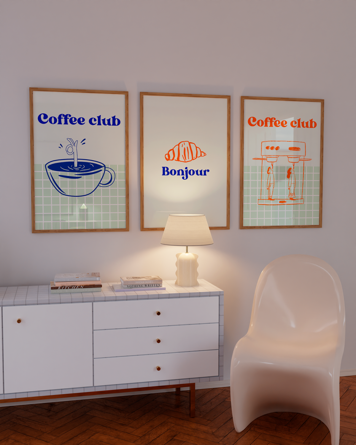 Coffee Club Poster Set