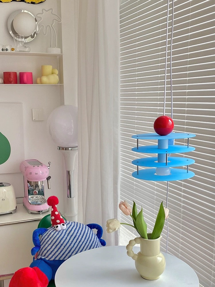 Colorful Acrylic Chandelier