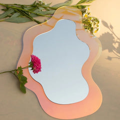 Iridescent Acrylic Abstract Mirror