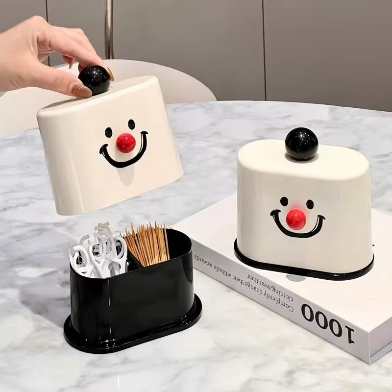 Smile Acrylic Makeup Storage Box