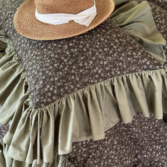 Coquette Floral Ruffle Bedding Set