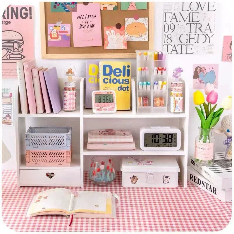 Double-Layer Desk Organizer
