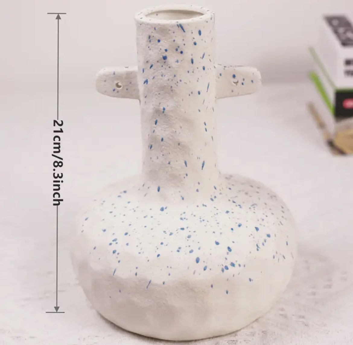Milky White Vases