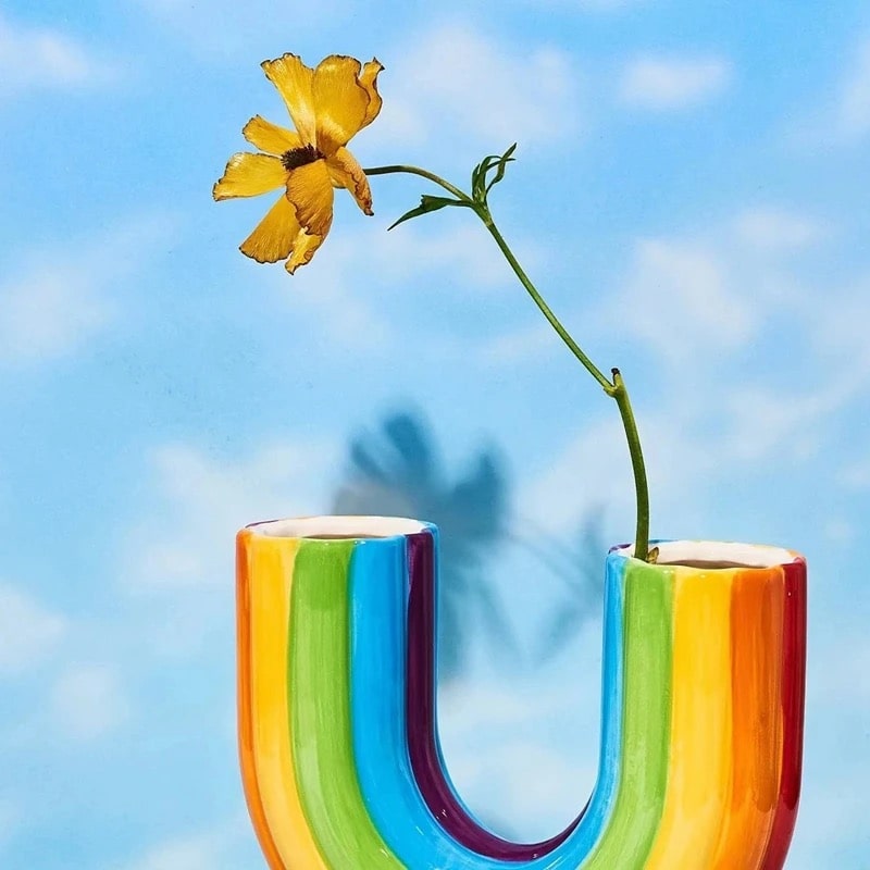 Rainbow Vase