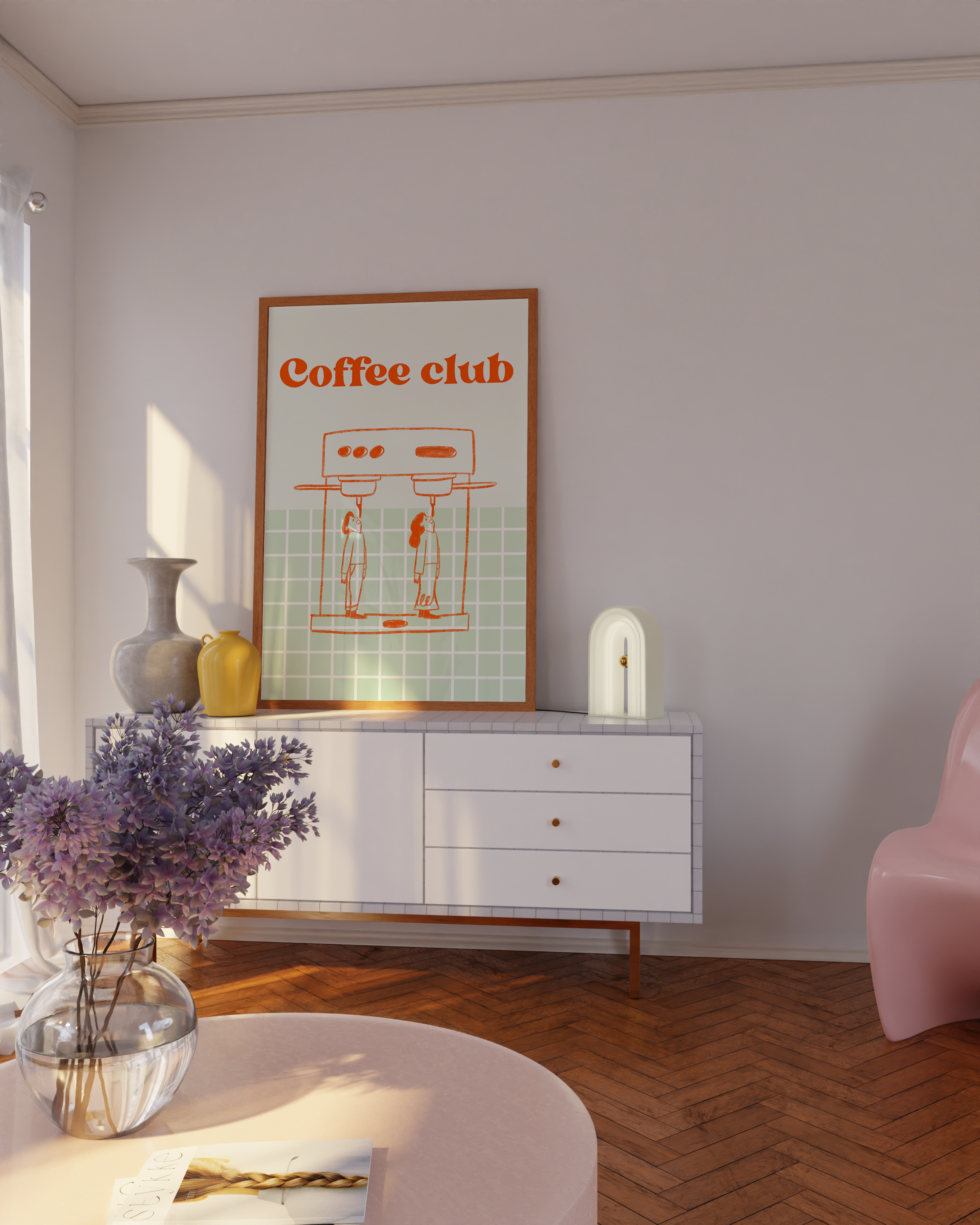 Coffee Club Poster Set