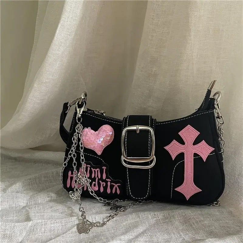 Pink Cross Bag