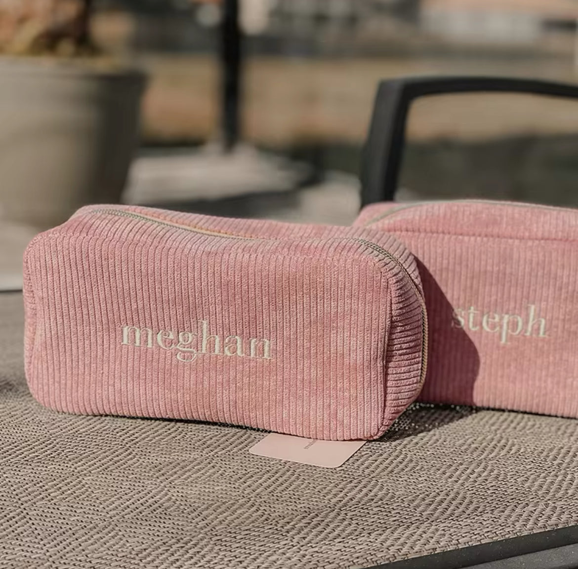 Personalized Cosmetic Bag with Name