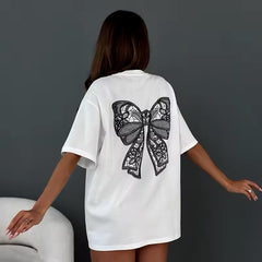 Coquette Black Bows Shirt