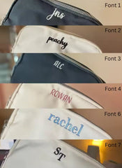 Personalized Cosmetic Bag with Name