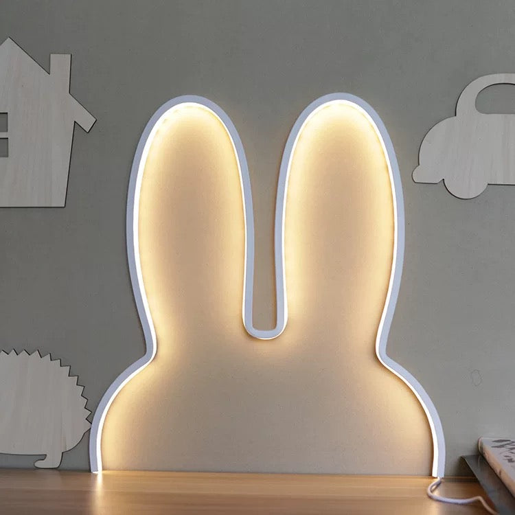 Rabbit Neon LED Night Light