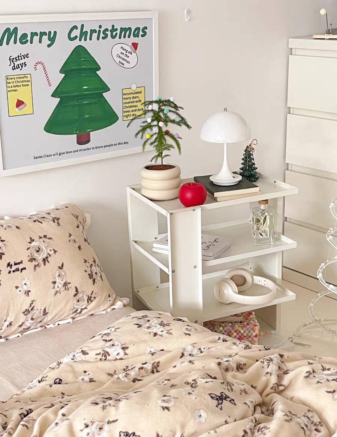 White Mushroom Desk Lamp
