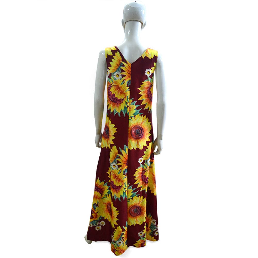 Plus Size Sunshine Blossom Maxi Dress