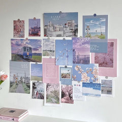 Retro Wall Postcard