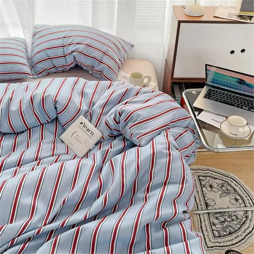 Nordic Stripe Bedding Set