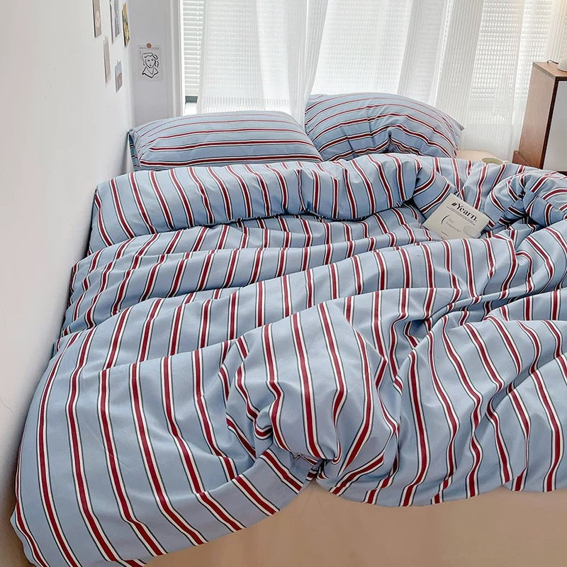 Nordic Stripe Bedding Set