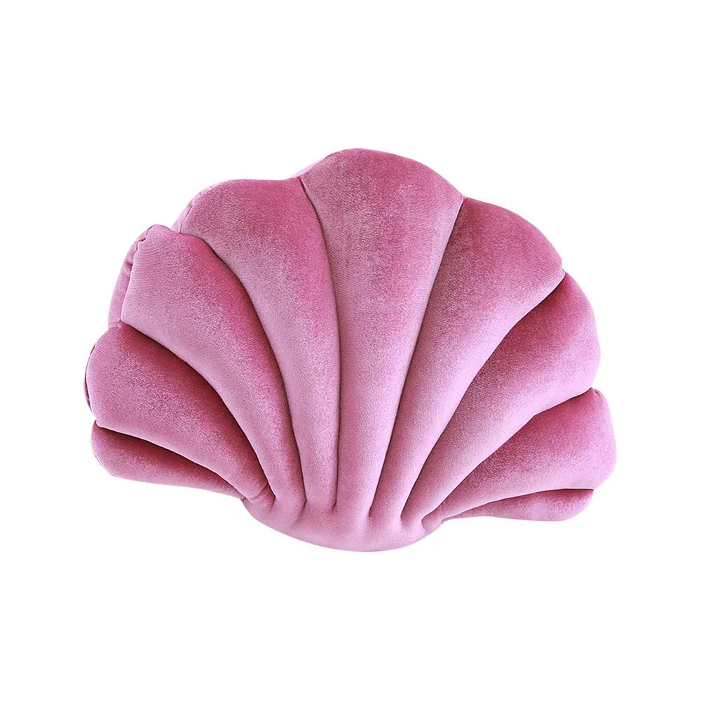Sea Shell Velvet Throw Pillow