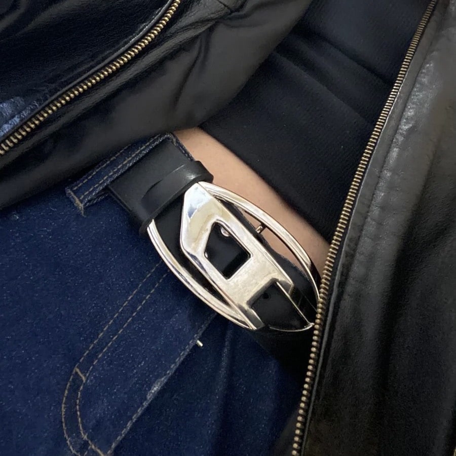Y2k Leather Belt