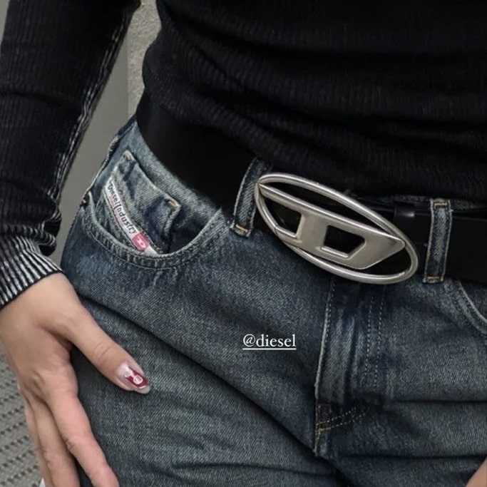 Y2k Leather Belt