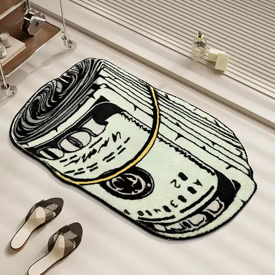Funny Dollar Rug