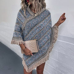 Solstice Knitted Poncho