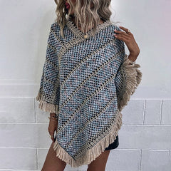 Solstice Knitted Poncho
