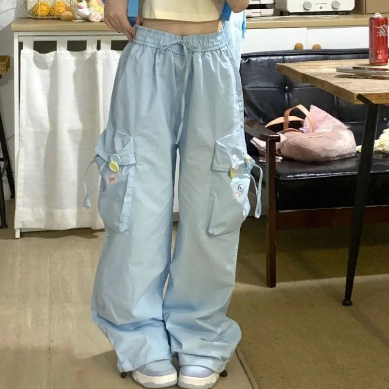 Kawaii Blue Pants