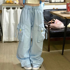 Kawaii Blue Pants