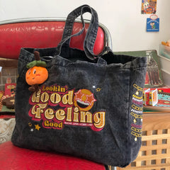 Happy Canvas Bag