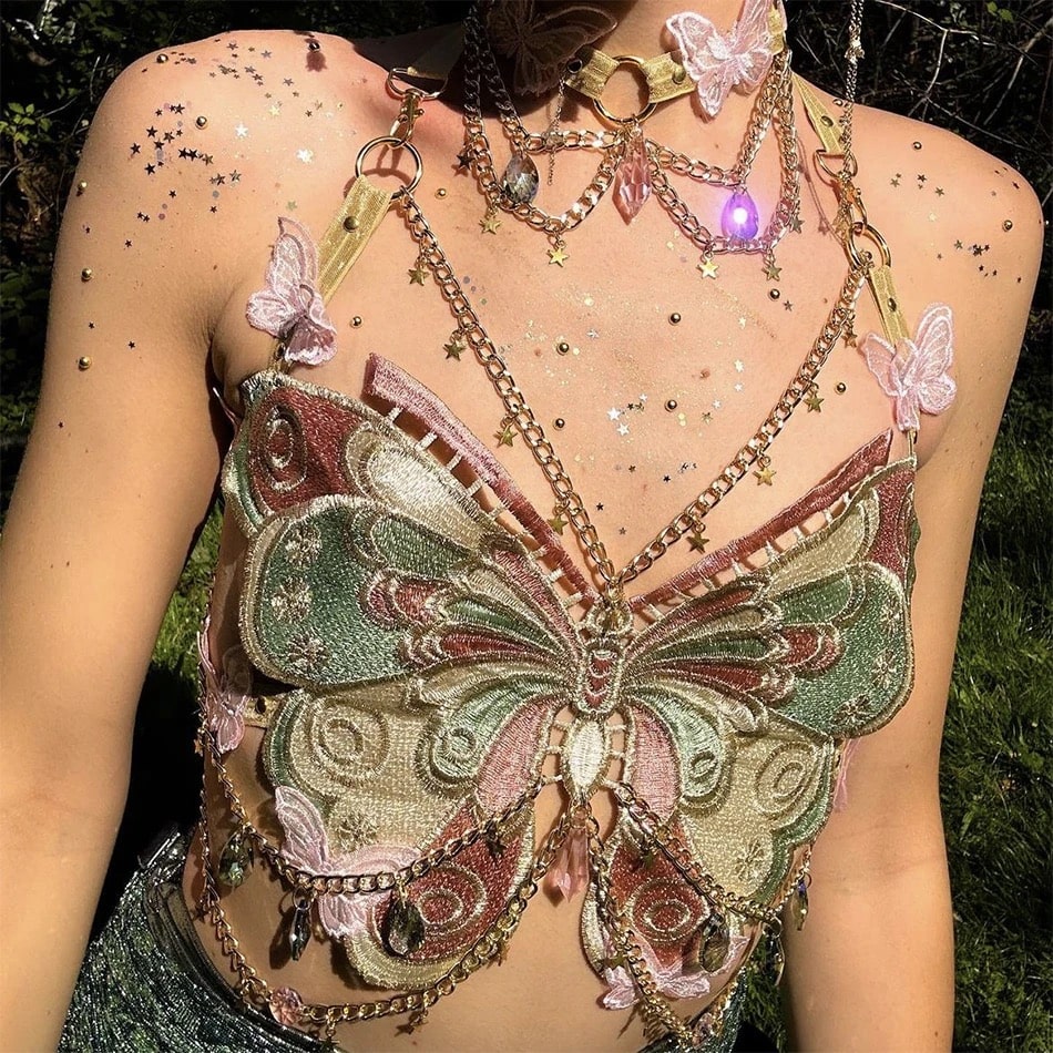 Fairycore Crop Top